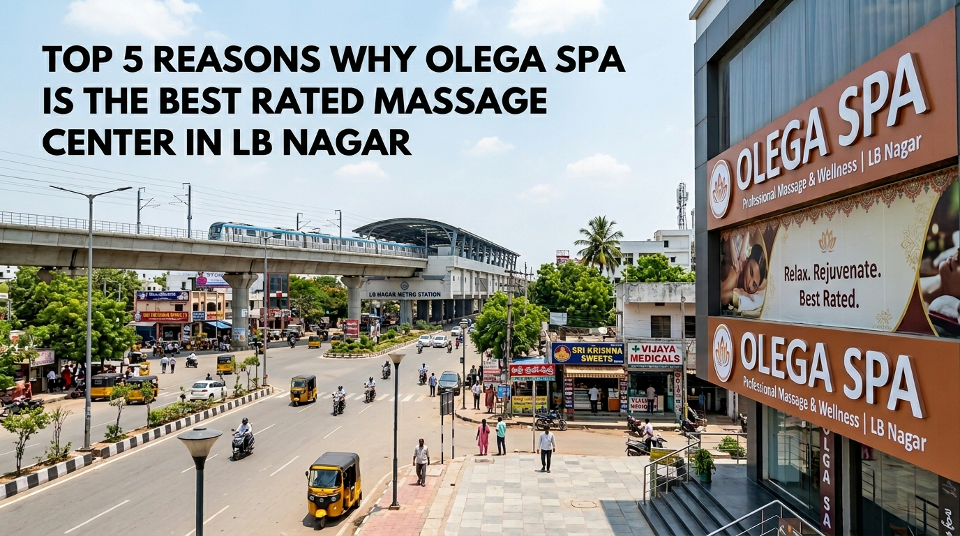 Luxury Massage Session at Olega Spa LB Nagar